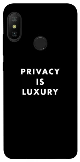 Чехол на Xiaomi Mi A2 Lite / Xiaomi Redmi 6 Pro Privacy is luxury фото 1 из 1