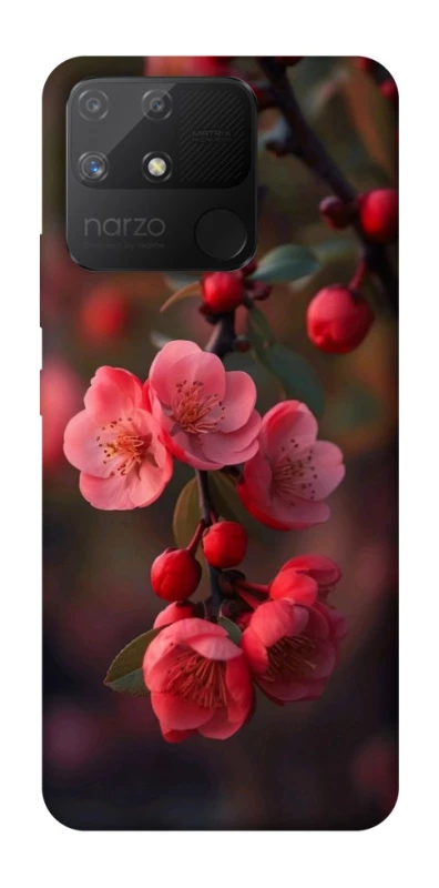 Чохол на Realme Narzo 50A Flowers v28 фото 1 з 1