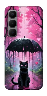 Чехол на Infinix Hot 60 Pro+ Black cat фото 1 из 1