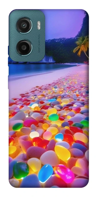Чехол на Motorola Moto G06 Светящиеся камни на берегу фото 1 из 1