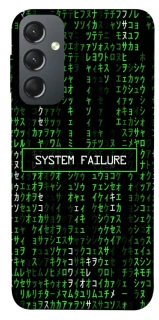 Чехол на Samsung Galaxy A24 4G Matrix system failure фото 1 Чехол на Samsung Galaxy A24 4G Matrix system failure фото 1 из 1