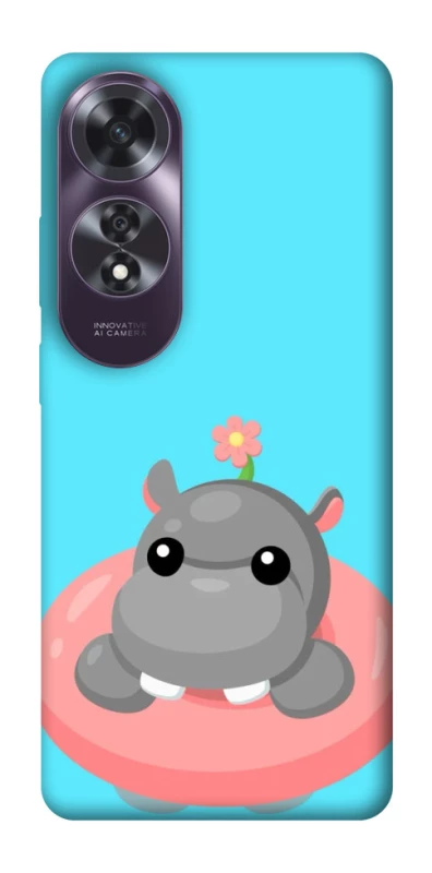 Чехол на Oppo A60 Adopt Me Hippo Floatie фото 1 из 1