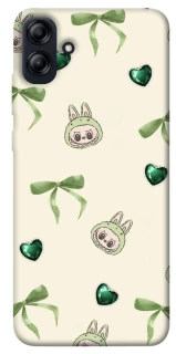Чохол на Samsung Galaxy A04e Labubu Green Heart фото 1 з 1