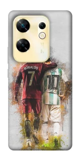 Чехол на Infinix Zero 30 4G Ronaldo и Messi фото 1 из 1