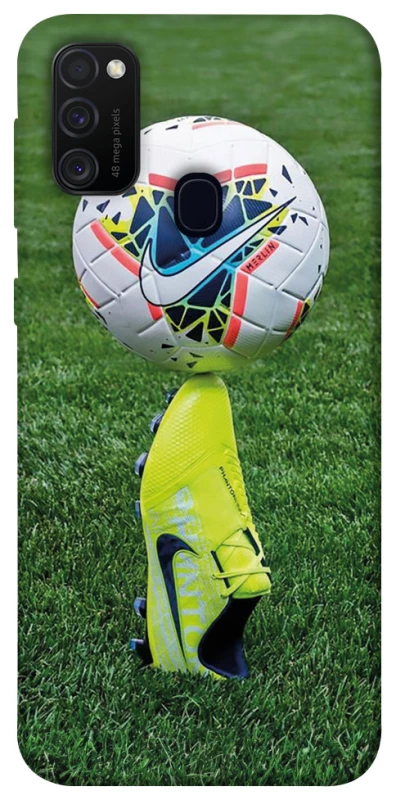 Чехол на Samsung Galaxy M30s / M21 Football Ball 2024 фото 1 из 1