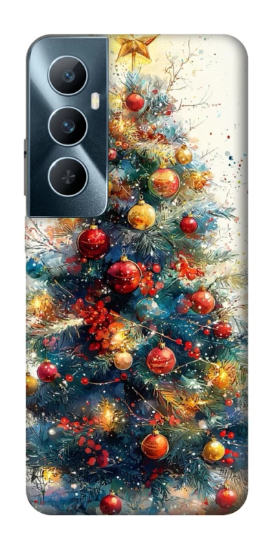 Чехол на Realme C65 4G Новогодний v36 фото 1 из 1