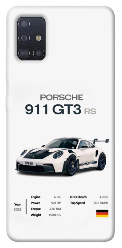 Чехол на Samsung Galaxy M51 Porsche 911 GT3 фото 1 из 1
