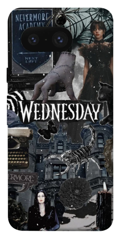 Чохол на Google Pixel 8 Wednesday Collage ver.2 фото 1 з 1