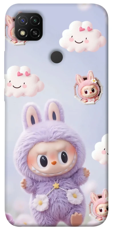 Чехол на Xiaomi Redmi 9C Labubu & clouds фото 1 из 1