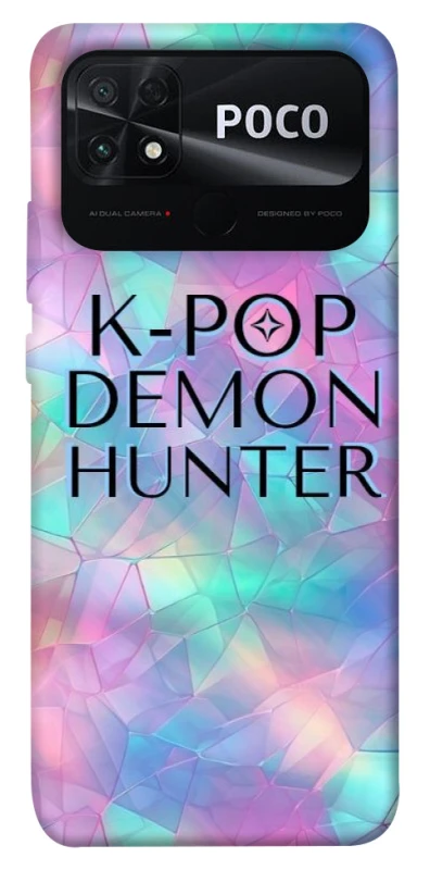 Чохол на Xiaomi Poco C40 K-Pop Demon Hunters Logo фото 1 з 1