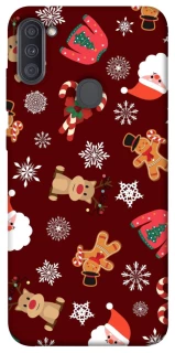 Чехол на Samsung Galaxy A11 Новогодний v6 фото 1 из 1