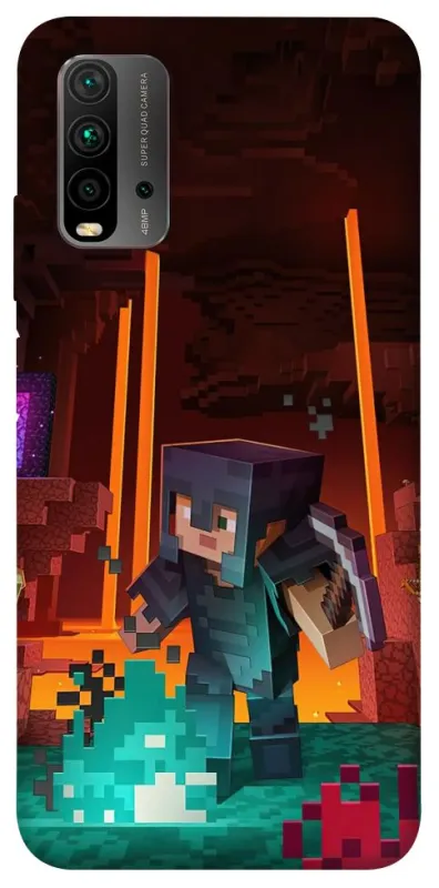 Чехол на Xiaomi Redmi 9T Minecraft game adventure фото 1 из 1