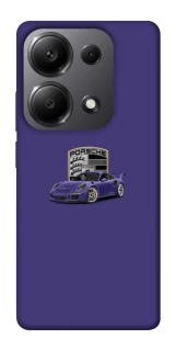 Чехол на Xiaomi Redmi Note 13 Pro 4G Porsche purple фото 1 из 1