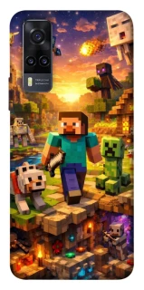 Чохол на Vivo Y31 Minecraft v6 фото 1 з 1