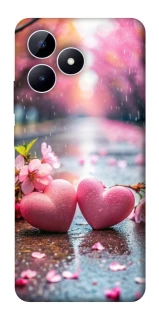 Чехол на Realme Note 50 5G Pink heart фото 1 из 1