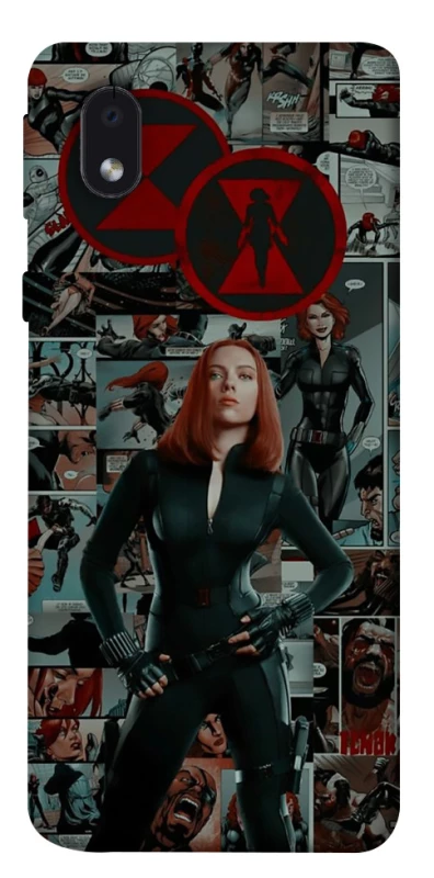Чехол на Samsung Galaxy M01 Core / A01 Core Black Widow фото 1 из 1