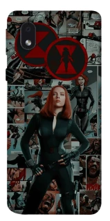 Чехол на Samsung Galaxy M01 Core / A01 Core Black Widow фото 1 из 1