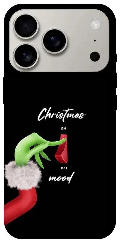 Чехол на Apple iPhone 17 Pro (6.3") Grinch mood фото 1 из 1