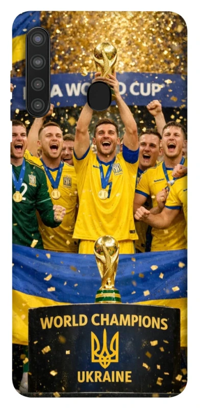 Чохол на Samsung Galaxy A21 UA-Football ver.5 фото 1 з 1