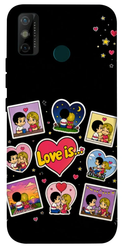 Чехол на TECNO Spark 6 Go Love is ver.2 фото 1 из 1