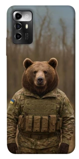 Чехол на ZTE Blade A72 Медведь защитник фото 1 из 1