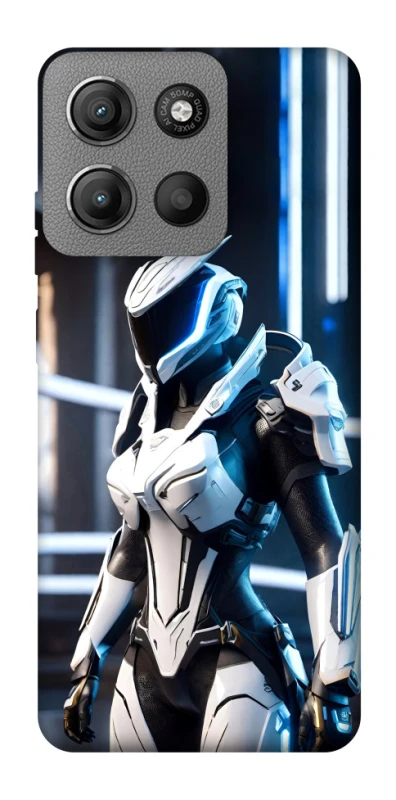 Чохол на Motorola Moto G15 4G Cyber space girl ver.6 фото 1 з 1