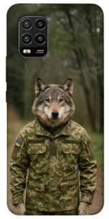 Чехол на Xiaomi Mi 10 Lite Волк защитник фото 1 из 1