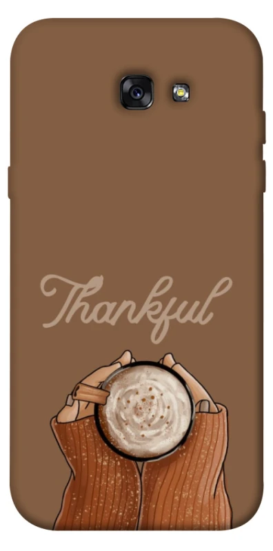 Чохол на Samsung A720 Galaxy A7 (2017) Thankful coffee фото 1 з 1