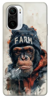 Чохол на Xiaomi Redmi K40 / K40 Pro / K40 Pro+ / Poco F3 Шимпанзе v3 фото 1 з 1