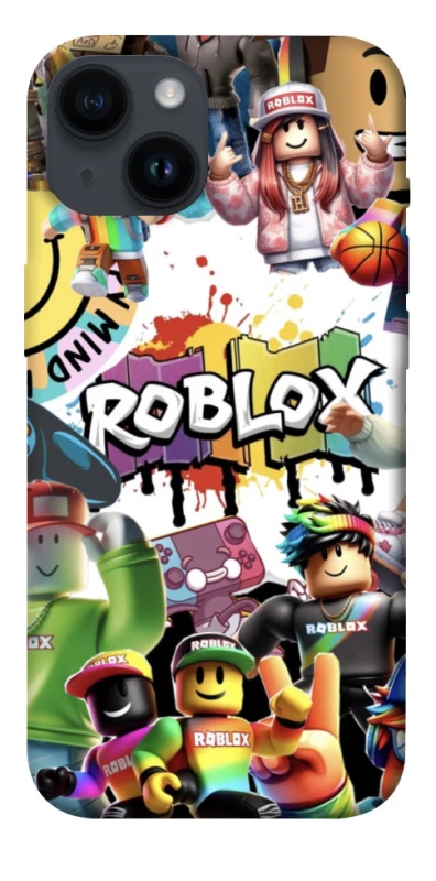 Чохол на Apple iPhone 14 (6.1") Roblox Characters Collage фото 1 з 1