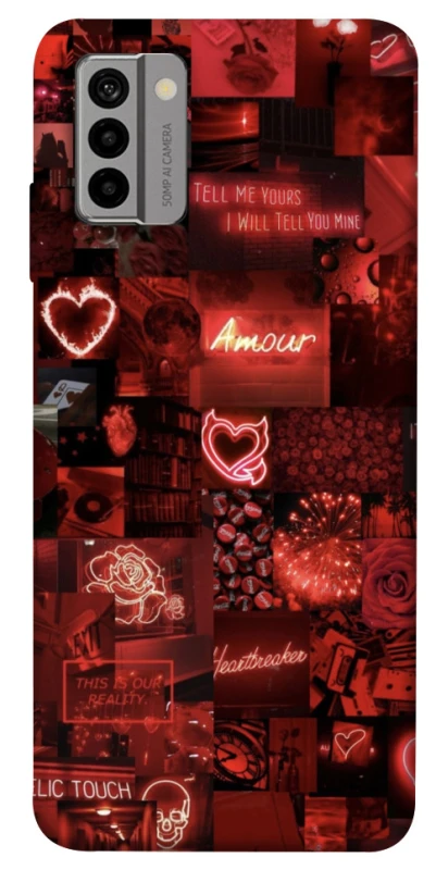 Чохол на Nokia G22 Love collage ver.6 фото 1 з 1