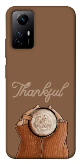 Чохол на Xiaomi Redmi Note 12S Thankful coffee фото 1 з 1