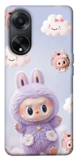 Чохол на Oppo A98 Labubu & clouds фото 1 з 1