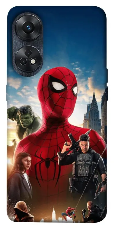 Чохол на Oppo Reno 8T 4G Spider Man ver.2 фото 1 з 1