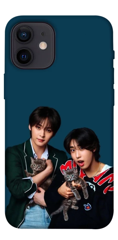 Чохол на Apple iPhone 12 mini (5.4") Lee Know and Han - Stray Kids фото 1 з 1