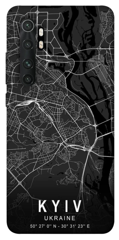 Чехол на Xiaomi Mi Note 10 Lite Kyiv map фото 1 из 1