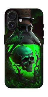 Чехол на Apple iPhone 16 Skull bottle фото 1 из 1