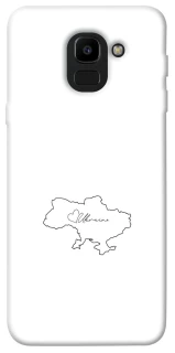 Чохол на Samsung J600F Galaxy J6 (2018) Ukraine map фото 1 з 1