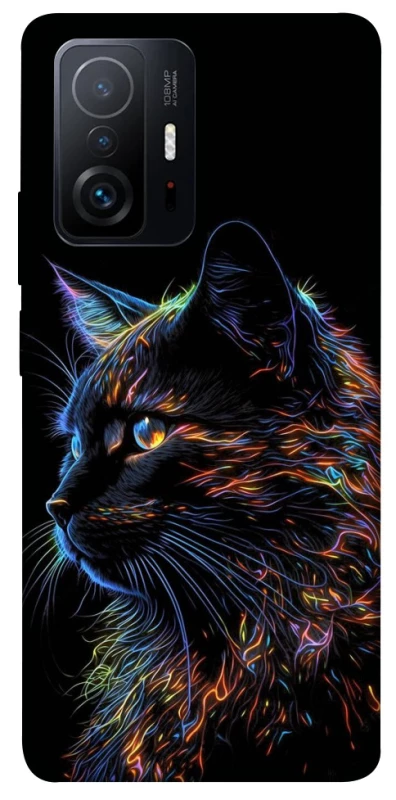 Чохол на Xiaomi 11T / 11T Pro Чорний кіт фото 1 з 1
