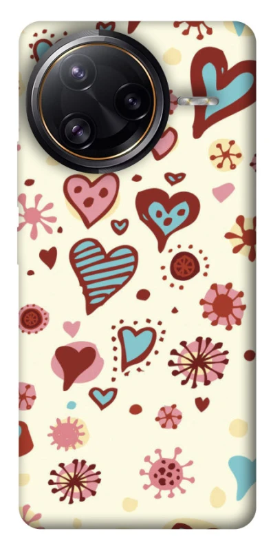 Чохол на Xiaomi Poco F7 Ultra Pretty hearts фото 1 з 1