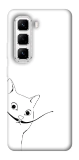 Чехол на Infinix Hot 50 Pro Кот Дали фото 1 из 1