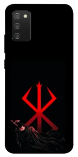 Чехол на Samsung Galaxy A02s Berserk Red Logo фото 1 из 1