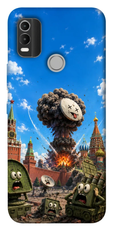 Чохол на Nokia C21 Plus Moscow never sleeps ver.7 фото 1 з 1