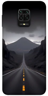 Чохол на Xiaomi Redmi Note 9s / Note 9 Pro / Note 9 Pro Max Black mountains фото 1 з 1