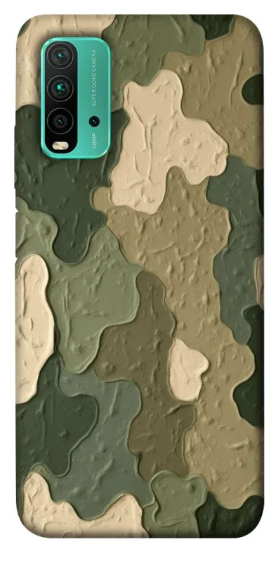 Чехол на Xiaomi Redmi Note 9 4G / Redmi 9 Power Camouflage v26 фото 1 из 1