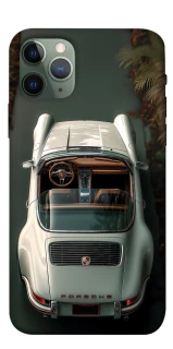 Чехол на Apple iPhone 11 Pro (5.8") White porsche фото 1 из 1