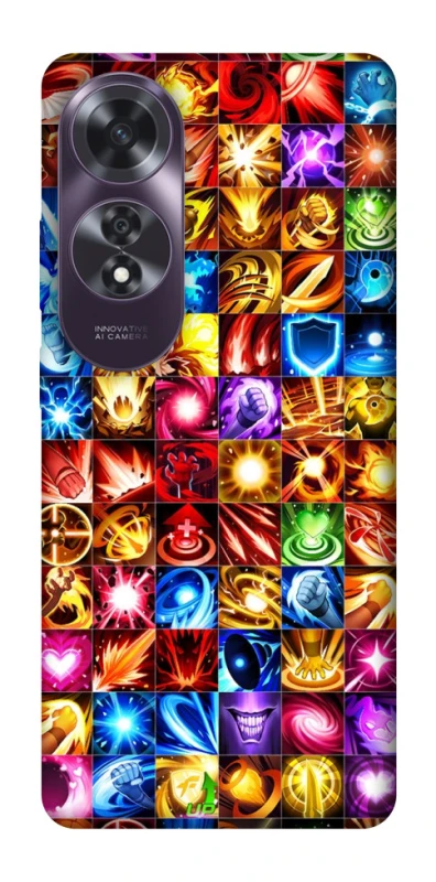 Чехол на Oppo A60 Abilities menu ver.4 фото 1 из 1