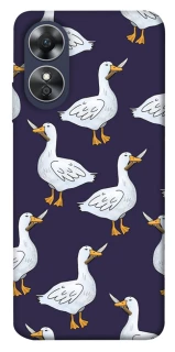 Чохол на Oppo A17 Гуси з претензією фото 1 з 1