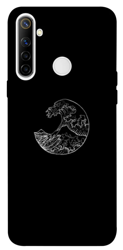 Чехол на Realme 6i Black tsunami фото 1 из 1