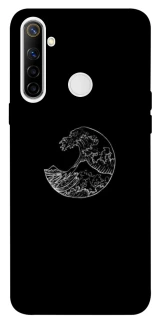 Чохол на Realme 6i Black tsunami фото 1 з 1